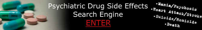 Psychiatric Drug Side Effects Database