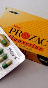 Packet of Prozac Anti depressant tablets from Lilly