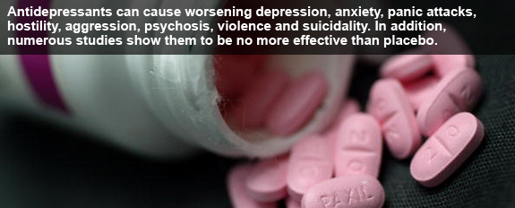 Doctors Warn That Anti-Depressants Can Lead To Suicide