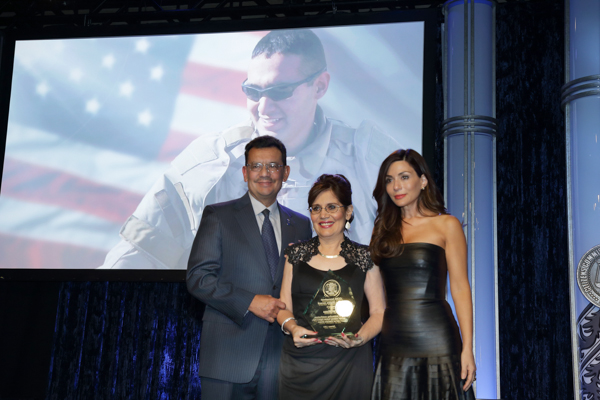 CCHR Human Rights Award winner, Pat Mena and Erkia Christensen
