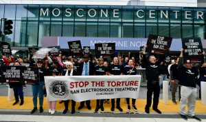 Protestors at US Psychiatric Convention Rally for Ban on Torturous Electroshock